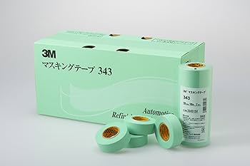3M マスキングテープ　6箱 Amazon.co.jp: 3M マスキングテープ 343 6mm×18M 20巻パック 343