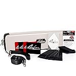 Quiver Time White Quiver Card Carrying Case - TCG Cards Deck Box Holder for Trading Cards, MTG Bag Playing Card Case (+Wrist & Shoulder Strap, Dividers, Separators, Corner Pads + 100 Apollo Sleeves)