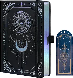 TIEFOSSI Line Journal Notebook for Women Men, 316 Pages, 8.3x5.8 inches