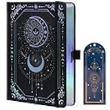 TIEFOSSI Lined Journal for Women Men, Vintage Notebooks with Bookmarks, Hardcover A5 College Ruled Notebook 316 Numbered Pages for Writing, Daily Journal for Work School, Note Taking