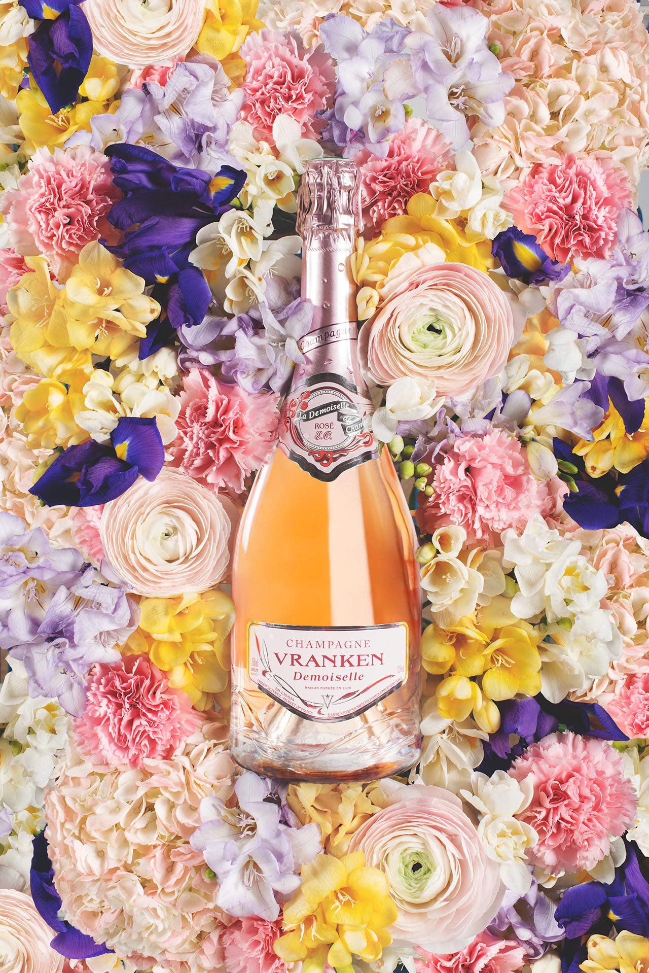 Demoiselle Champagne Vranken - E.O. Rose - Etui De 2 Bouteilles