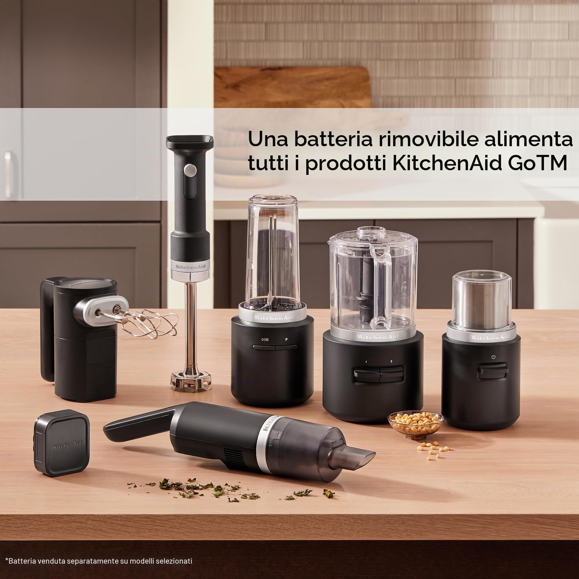 KitchenAid Go™ KRB12 - Batteria agli ioni di litio senza fili, 12 V MAX