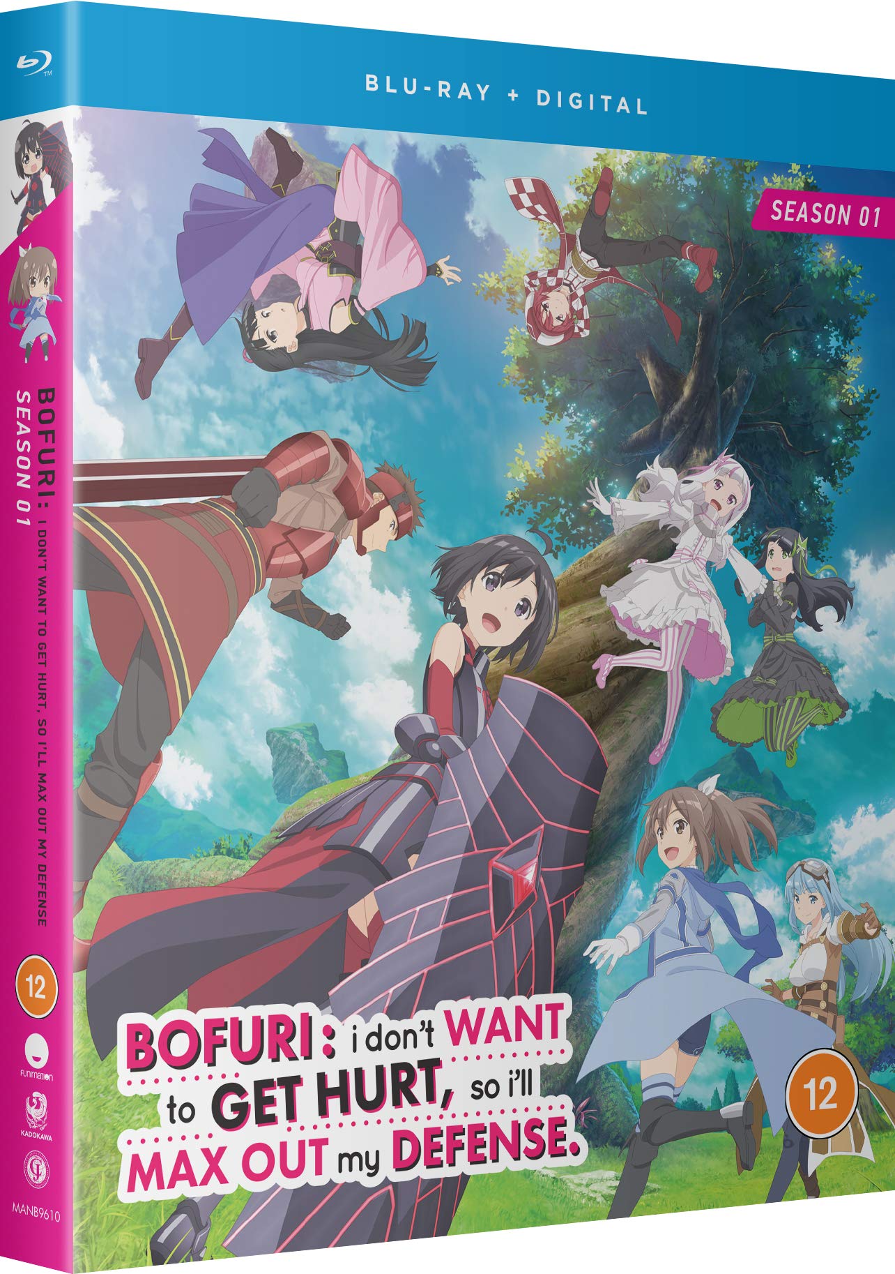BOFURI Blu-ray con Copia Digital para Fans del Anime Sin Depender de Internet