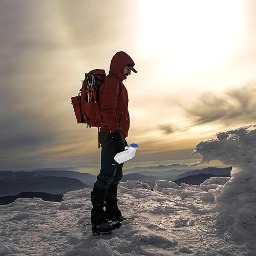 Miniatura 7 de Orinales para hombres 33.8 fl oz botella de orina de cabecera para viajes médicos, camping, uso de botellas de plástico grueso para hombres con