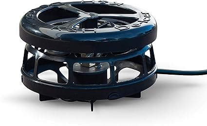 K&H Pet Products Pond Heater for Outdoor Ponds with Fish, Deluxe Thermo-Pond Perfect Climate Deicer, Winter Oxygen Exchange for Live Fish, Thermostatically Controlled, Safety Listed - 7in 750W