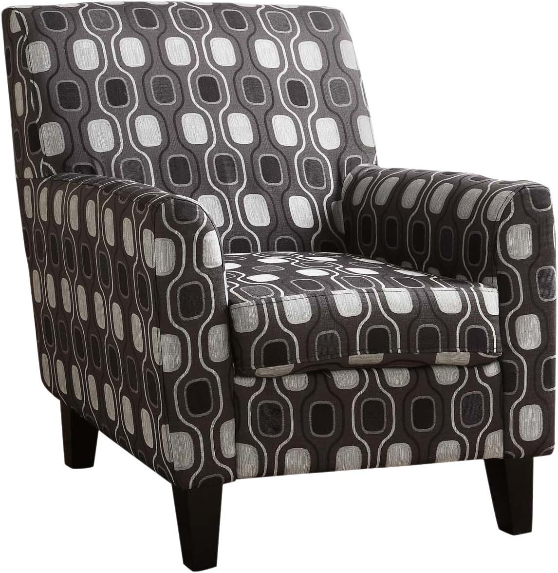 Armen Living Fiesta Club Chair, Grey