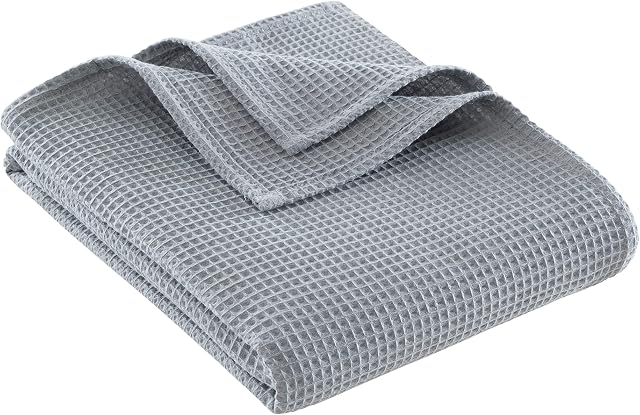 NESILY® waflowa pique 150 x 200 (szara)