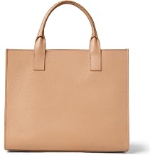 Bruno Magli M GRETA stuctured tote Tan