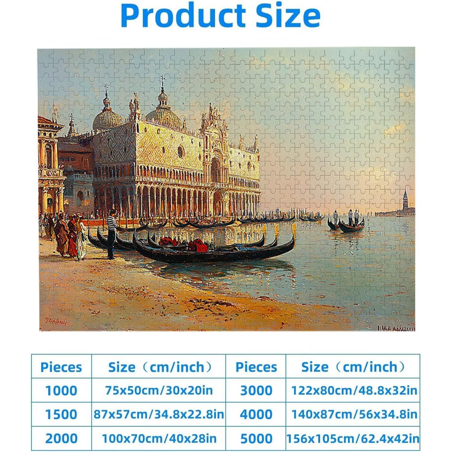Puzzle dla dorosłych, 5000 elementów, nadmorskie miasta, 5000 elementów, puzzle dla dorosłych, gra edukacyjna, 158 x 106 cm, odpowiednie do dekompresji i dekoracji ścian pokoju, prezenty j-253