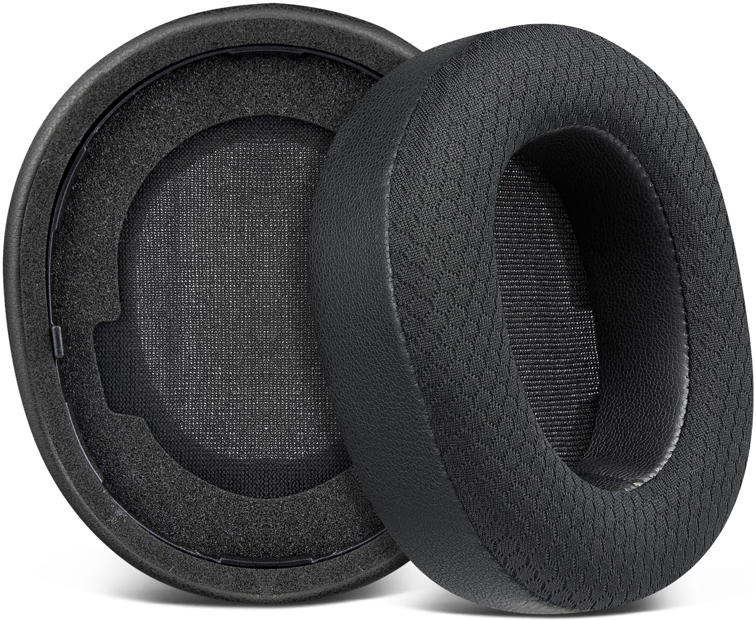 SOULWIT Mesh Fabric Replacement Earpads for Steelseries Arctis Nova Pro Wireless/Arctis Nova Elite Headphones, Ear Pads Cushions with High-Density