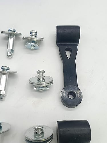 Miniatura 5 de shiosheng 4 piezas 109808X 532109808 - Conjunto de pestillo de campana ensacadora para cortacésped, incluyendo accesorios para artesanos, Husqvarna,