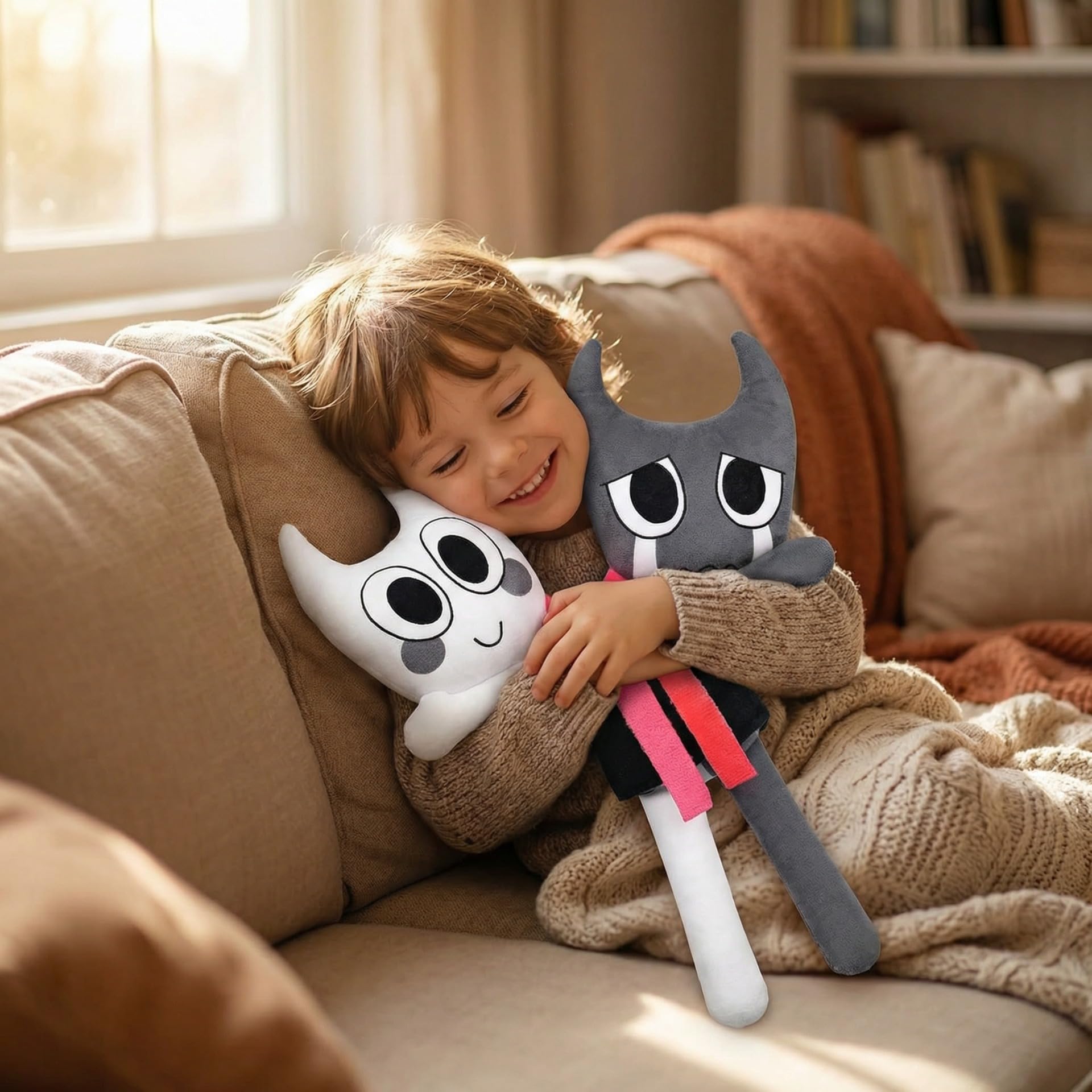 Dandy's World Plush - Super Soft Game Character Stuffed Animal | Cute Collectible for Fans, All Ages & Perfect Stocking Filler Gift (Twisted Razzle & Dazzle 30cm) — view 3