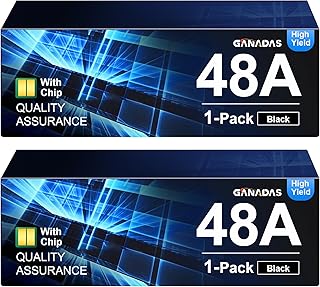 CF248A 48A Toner Cartridge Replacement for HP 48A Toner Cartridge Black Compatible with Laserjet Pro M15w M29w M28w M15a M28a M31w M30w M16a M16w M29a Printer (2 Pack)