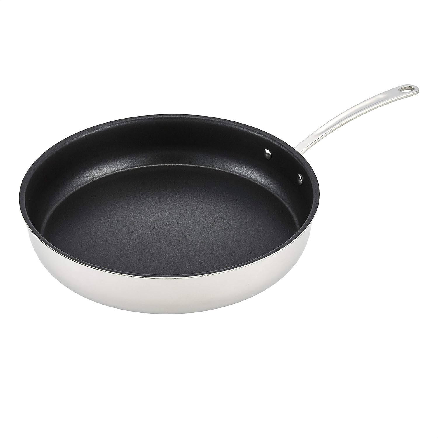 Amazon Commercial NonStick Induction Hob Frying Pan 3 Layer Stainless