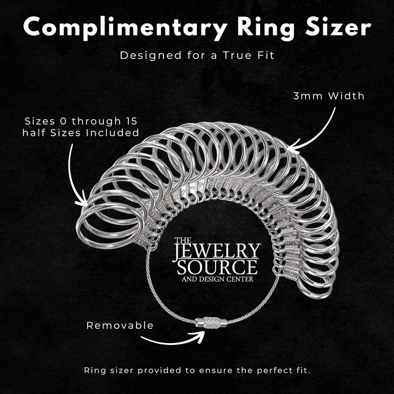 The Jewelry Source 8mm Black Titanium Men’s Ring – Hammered Wedding Band with Brushed Finish