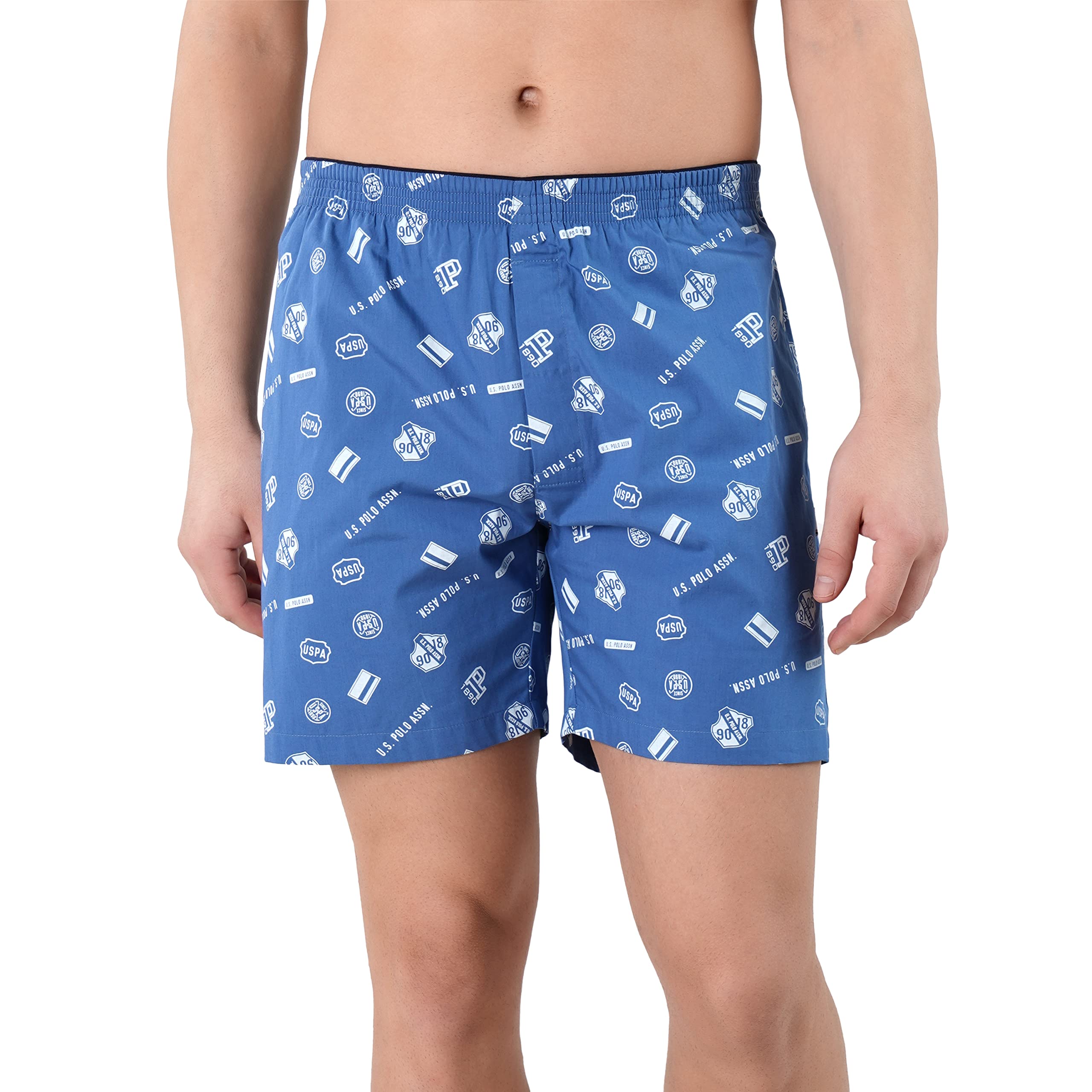 Men Cotton Dual Pocket All Over Print Ex002 Boxers - Pack of 1-image-41