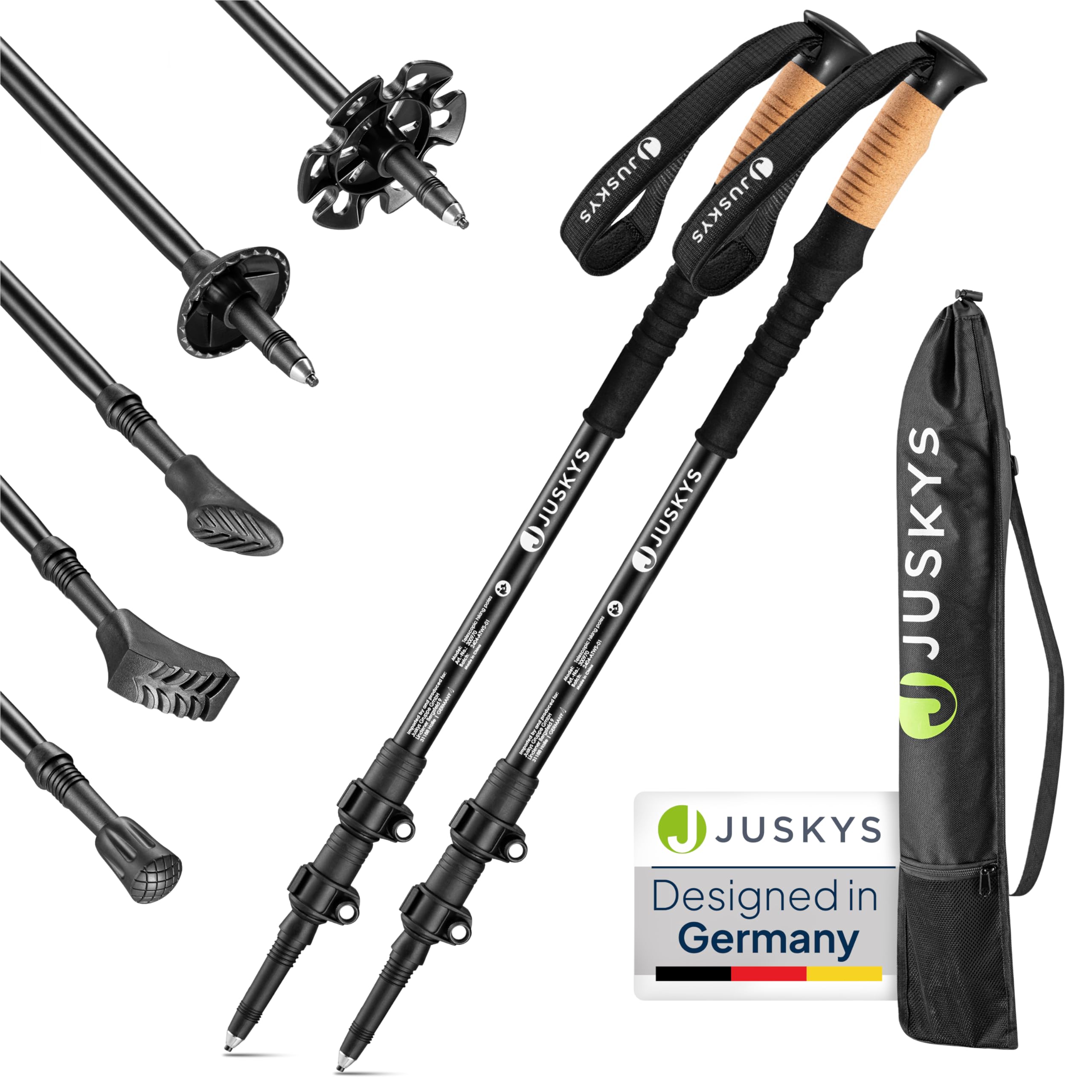Juskys Nordic Walking Stöcke