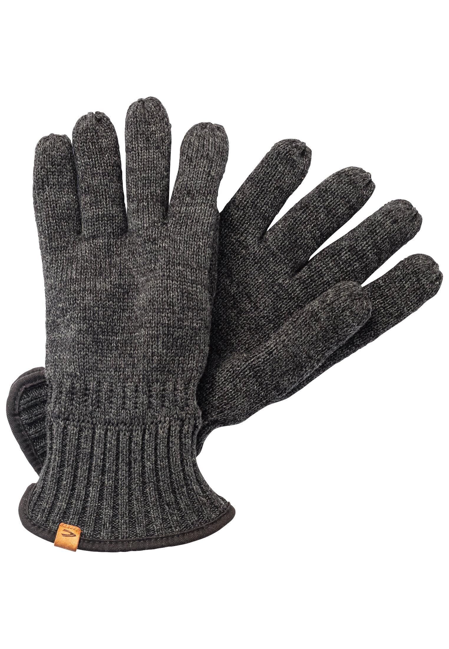 camel active Herren Strickhandschuhe mit warmen Futter