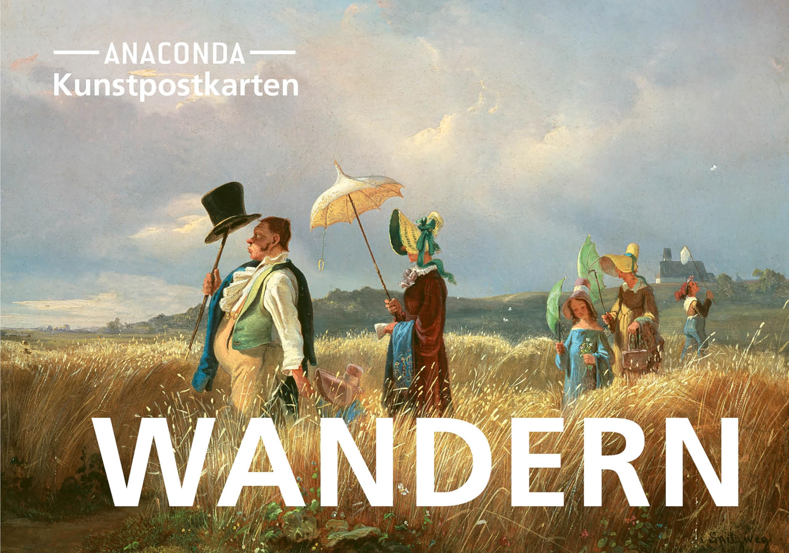 Postkarten-Set Wandern: 18 Kunstpostkarten aus hochwertigem Karton. ca. 0,28EUR pro Karte: 82