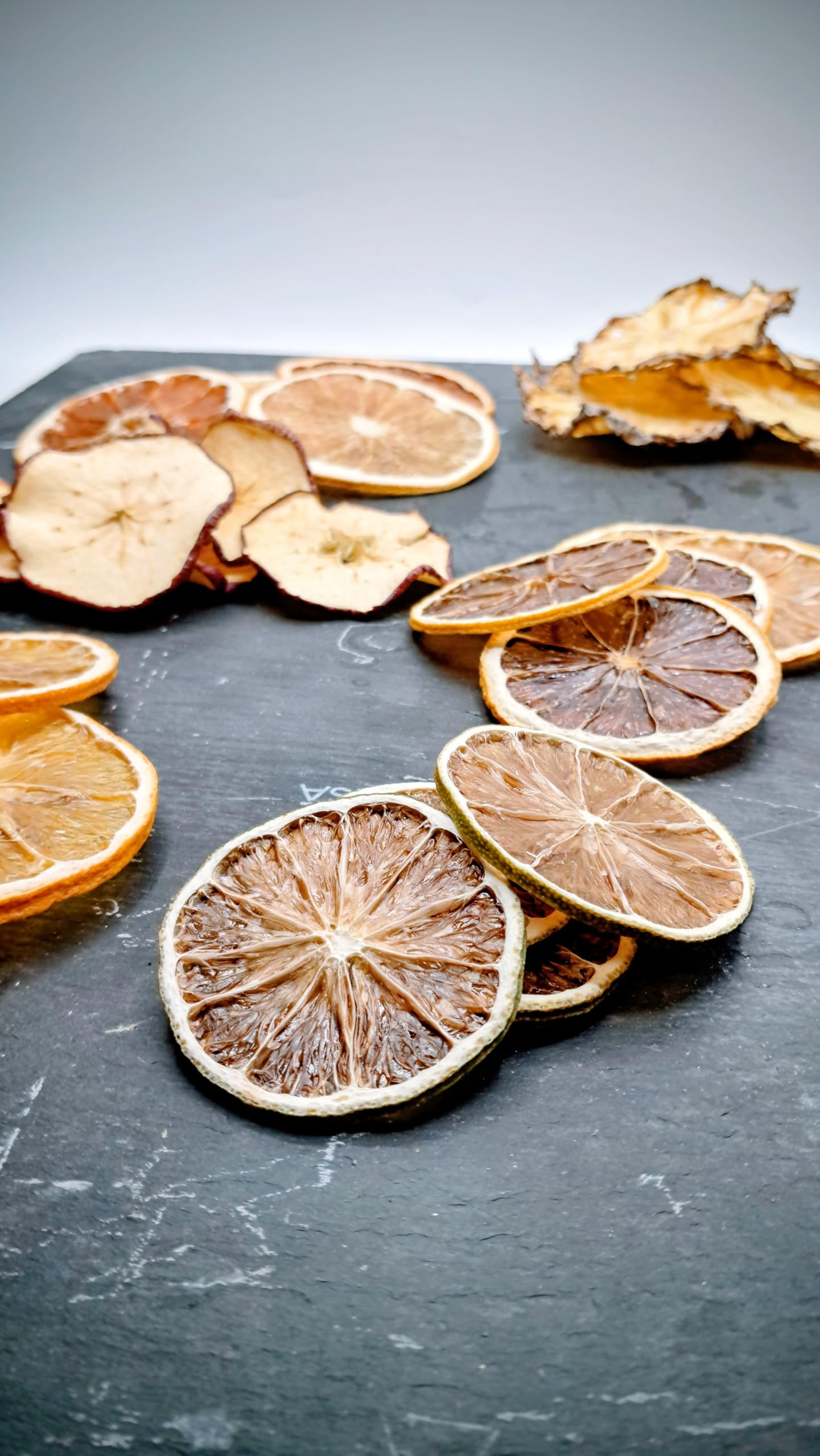 Rebanadas deshidratadas de primera calidad, bolsa grande de más de 40 piezas, 100 % natural, sin azúcar, ruedas de limón secas, cócteles, infusiones de té sin alcohol, desiertos, fabricación de jabón
