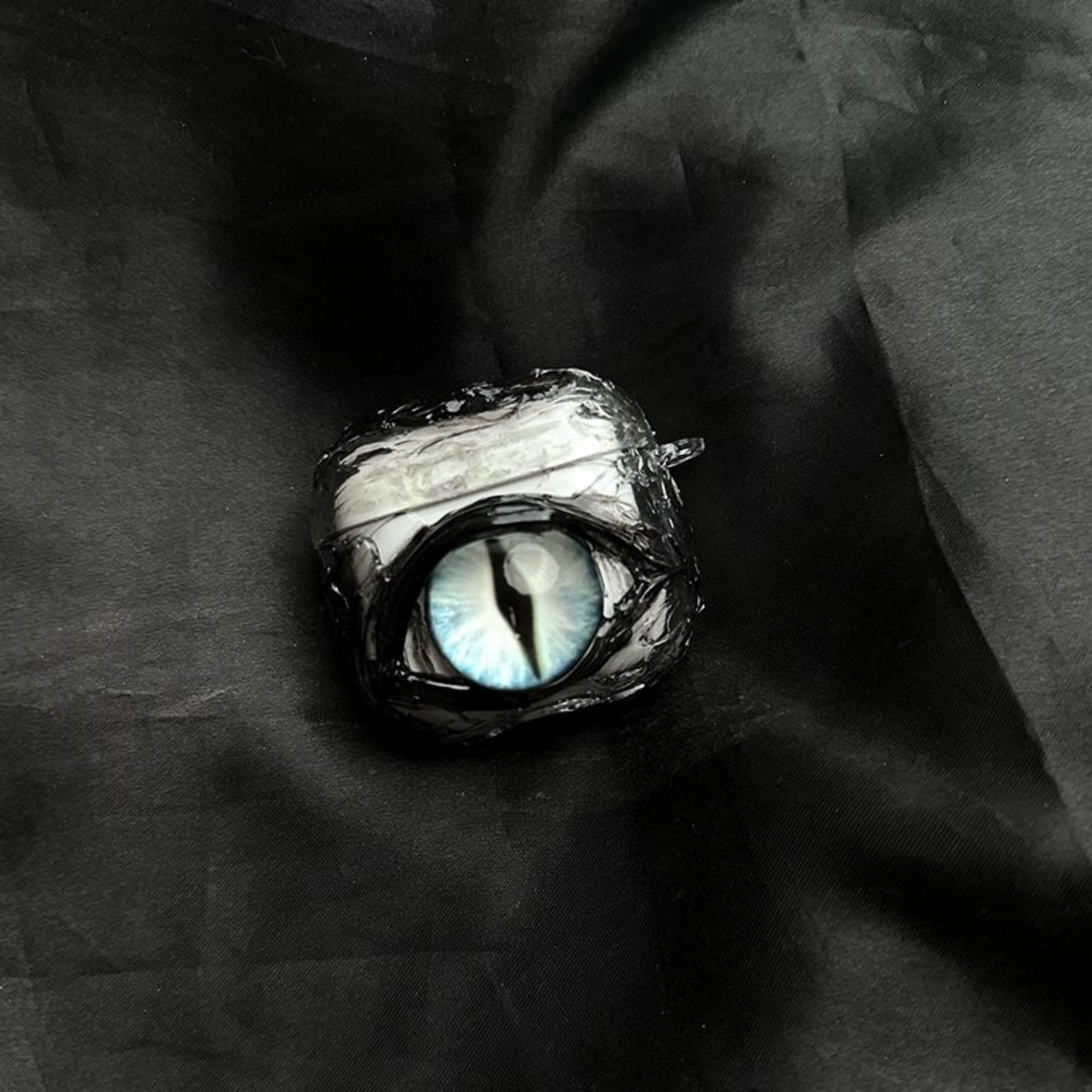 Amazon.com: Handmade 3D Evil Eye Earphone Case Compatible for