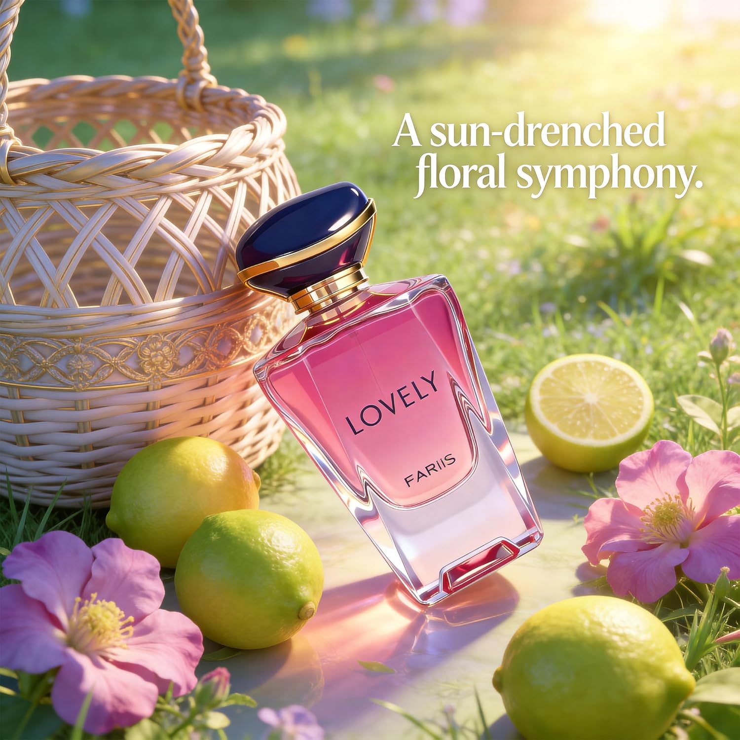 A CENTER LOVELY WOMEN Premium Gift Eau de Parfum 100ml Cologne-Style Floral Bergamot & Tuberose Feminine Fragrance