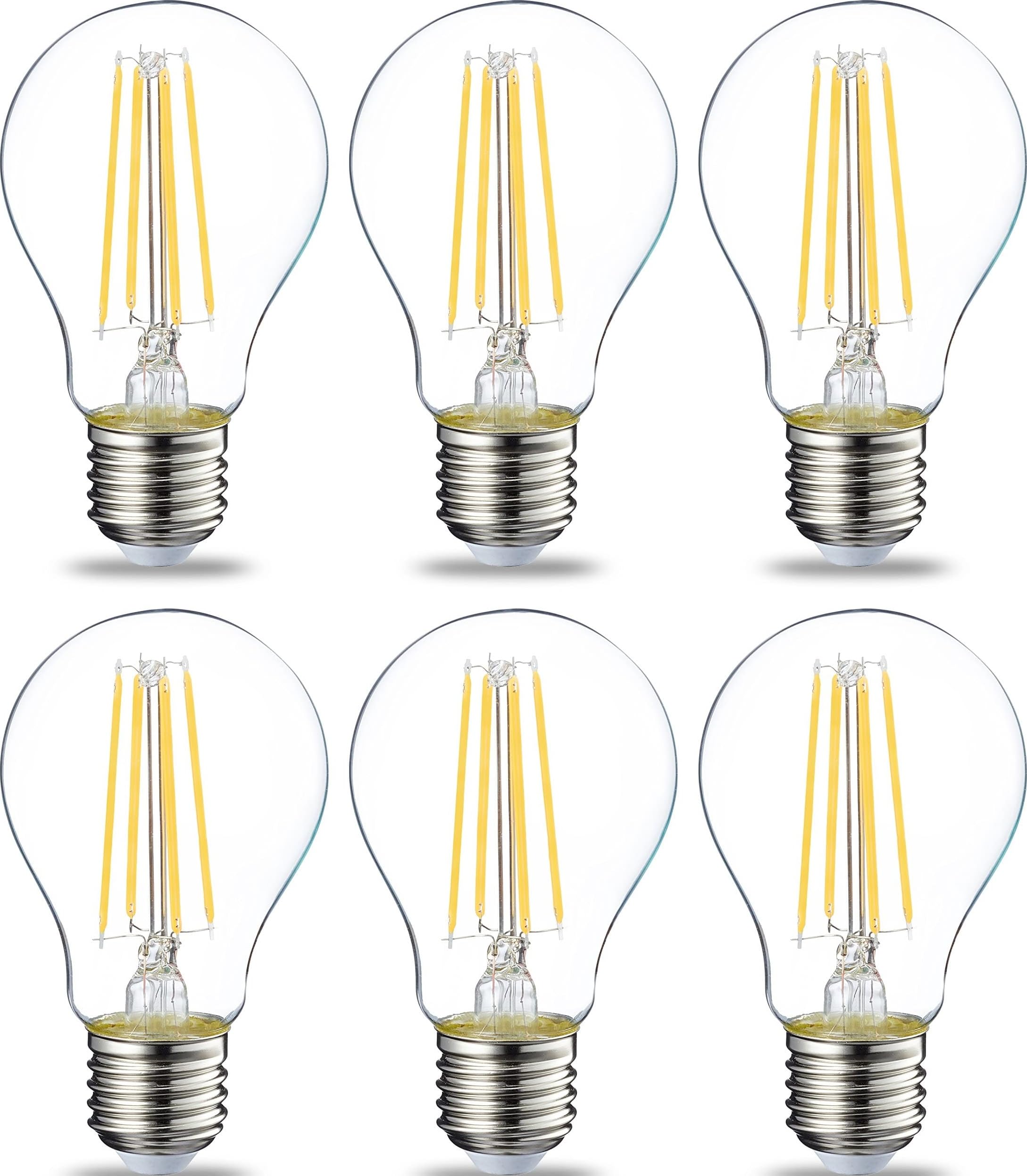 Amazon Basics E27 LED Glühbirne Warmweiß, 7W, nicht dimmbar