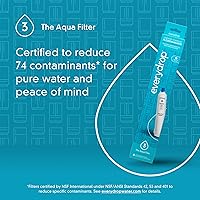 Vista 4 de Whirlpool EDR3RXD1 - Everydrop Filtro 3 de agua para refrigerador, 1 paquete