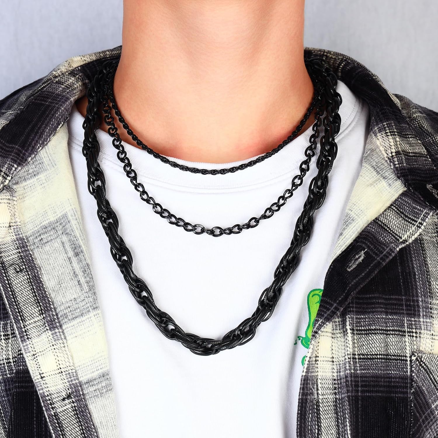 MILAKOO Jeans Chains for Men Hip-hop Emo Biker Cool Chains Belt Unisex Punk Chains for Pants - Image 6