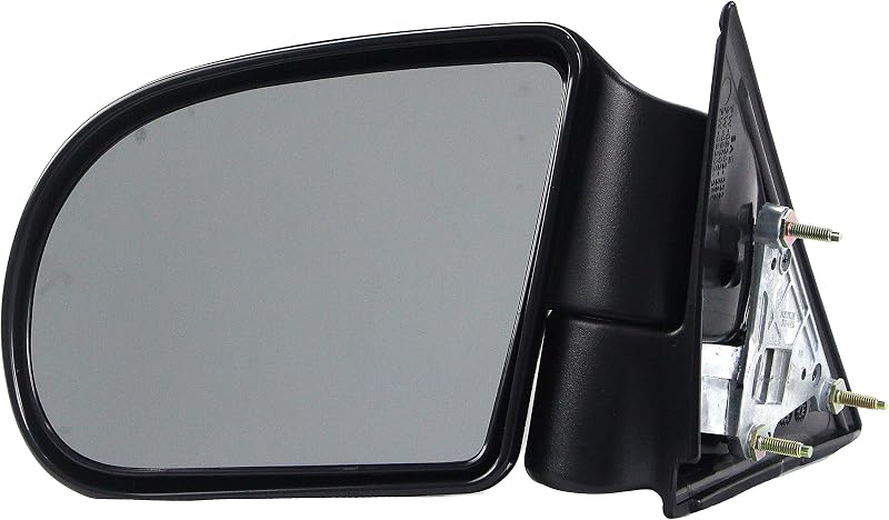 Retrovisor Externo Manual Dorman 955-066 Lado Esquerdo com Rebatimento para Chevrolet e GMC – Preto