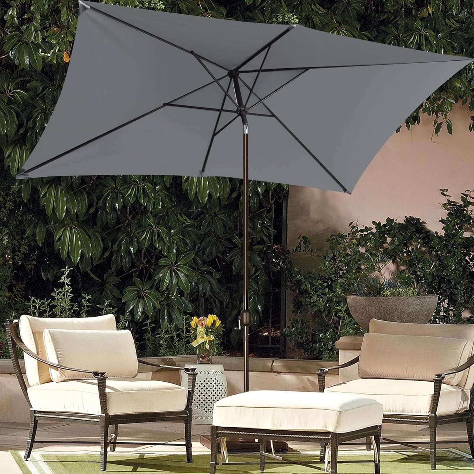 Telo Di Ricambio Per Ombrellone | Telo Di Ricambio Per Ombrellone Da Giardino 2x3 Metri | Accessori Per Ombrellone Da Esterno Adatti Per Piscina Prato E Tavolo