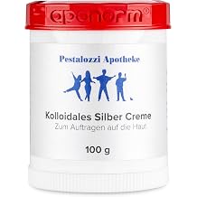 Colloidal Silver Cream Pharmacy Production 100 G