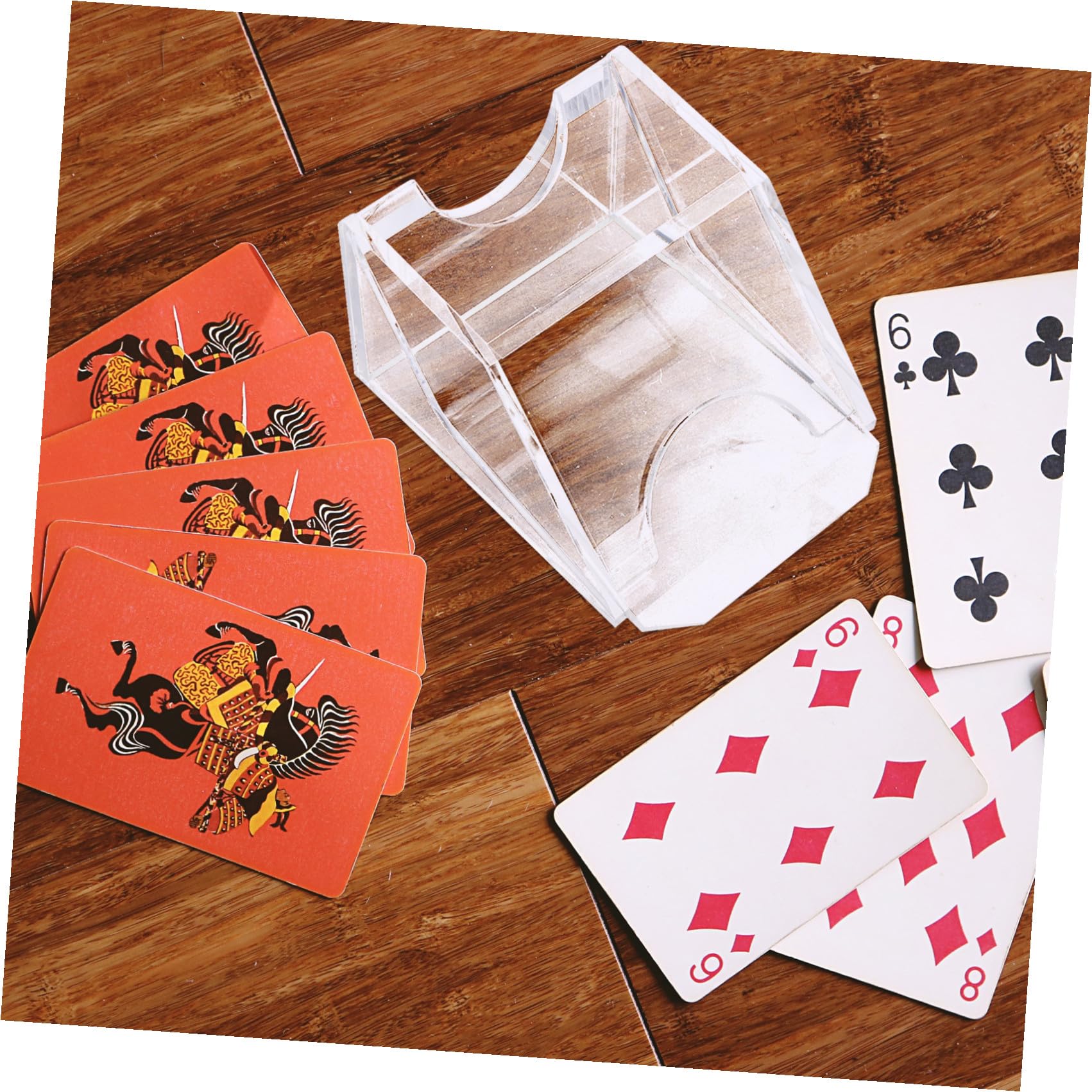 Repartidor de Cartas Acrílico y Diseño Resistente Bordes Redondeados para Juegos de Mesa para Partidas de Póker y Blackjack