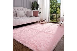 Fluffy Pink Area Rug : Enhance Your Space with Comfort and Style