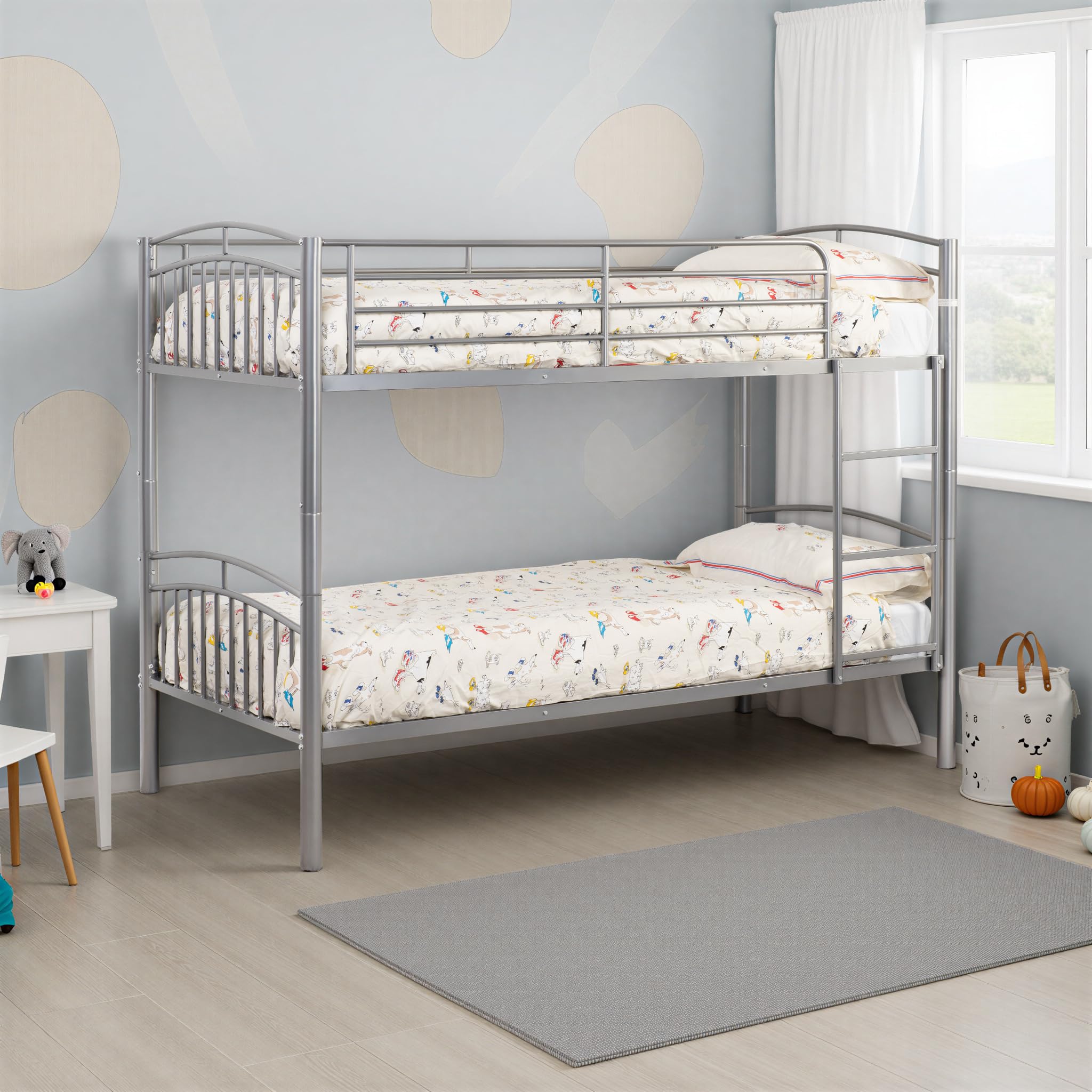 Ventura 3' Bunk Bed - Silver