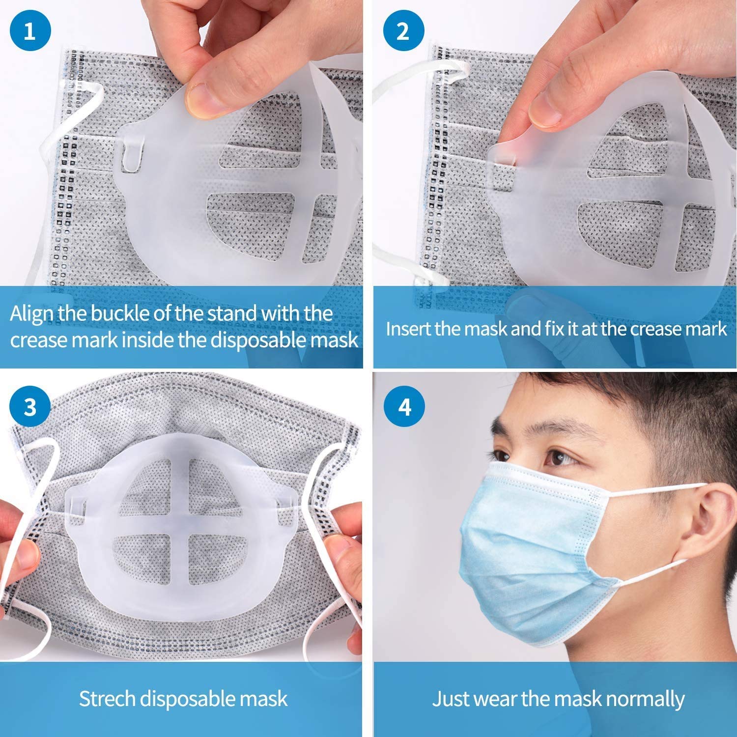 Mask Shell Insert Mask Frame Insert