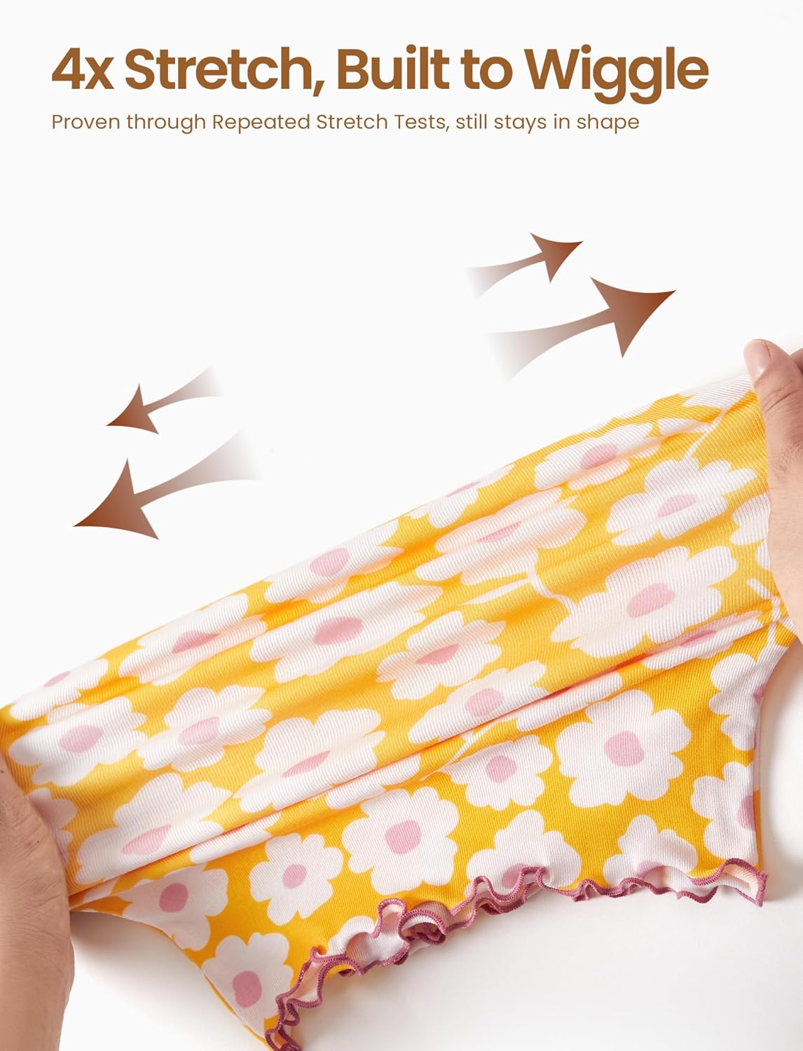 PATPAT Toddler Girls Pajama Sets Ages 2-12 Years - Snug Fit Long Sleeve Shirring Sleepwear, Soft Breathable Kids PJs - Image 6