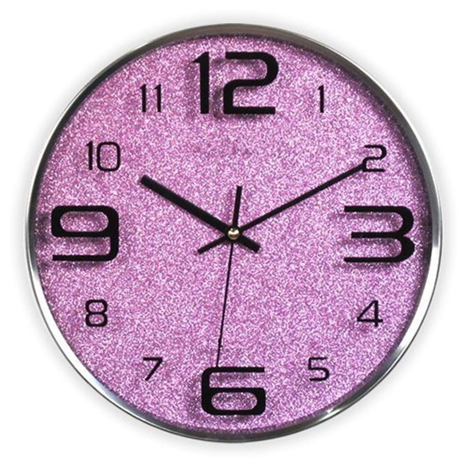 Horloge murale ronde multicolore pour sublimer la déco du salon