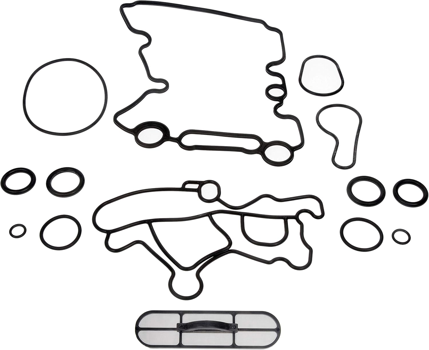 Dorman 904-940 Engine Oil Cooler Gasket Set Compatible with Select Ford Models