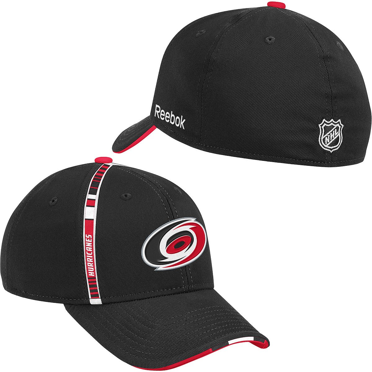 Reebok Carolina Hurricanes Draft Day 2011 Flex Fit Hat - Black