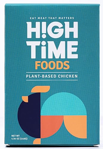 Pollo picadomolido a base de plantas, vegano, alto en proteínas, saludable, sabroso, estable en estantería, moldeable, da forma a tu comida favorita