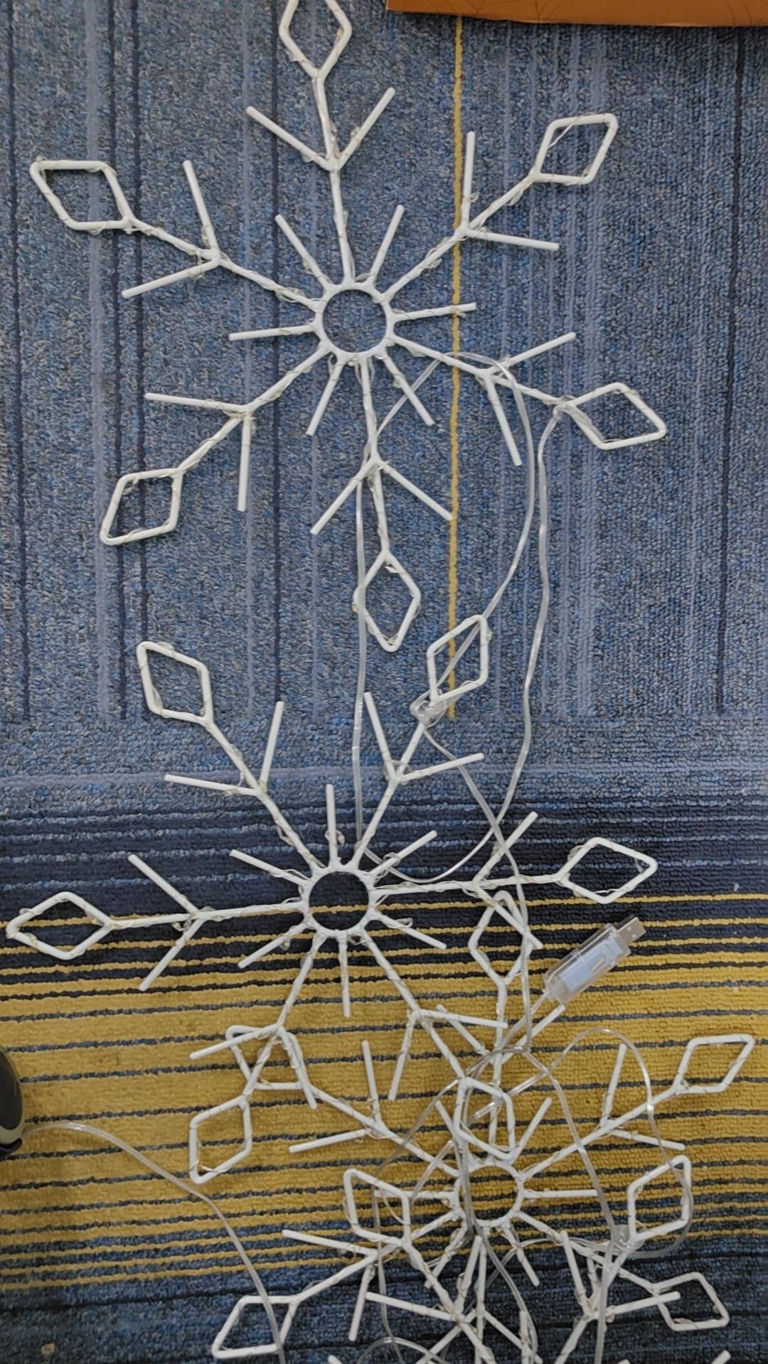 4 Pack Christmas Window Lights Decorations, 8 Modes LED Twinkle Star Fairy String Lights, Waterproof for Xmas Bedroom Party Wedding Birthday Decorations