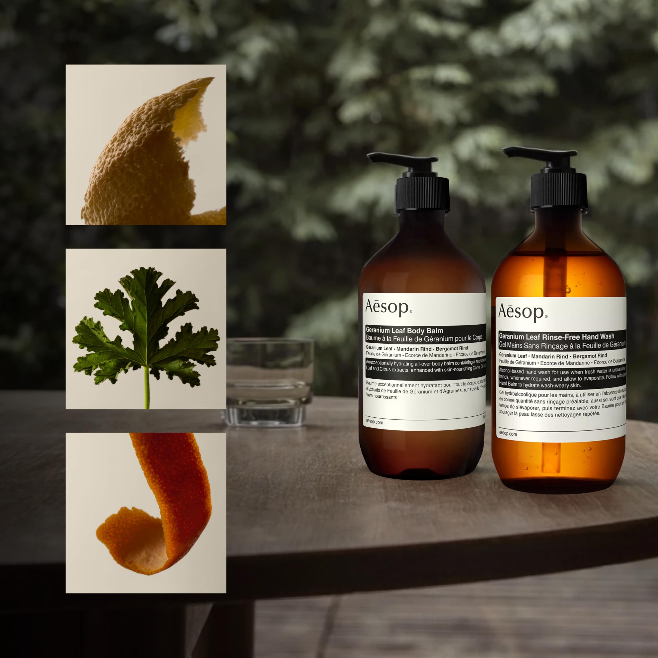 Amazon.com : Aesop Geranium Leaf Body Cleanser & Balm Set | Citrus