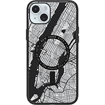 OtterBox Cover Serie Clear Case con MagSafe per iPhone 15 Plus, Resistente a Shock e Cadute, Ultra Sottile, Protettiva, Testata 3X Norme Mil-Std 810G, New York