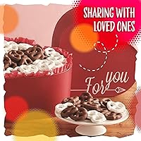 Vista 6 de Dark Chocolate Covered Mini Pretzels 2-Pound Bag Salted Pretzels in Sweet Chocolate