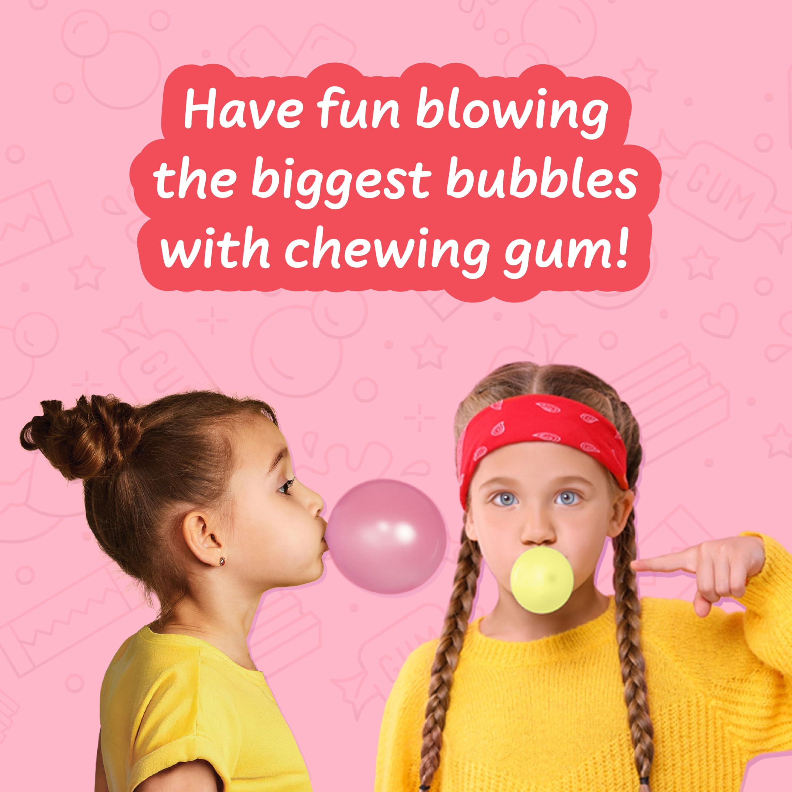 Science4you Bubble Gum Sweets Lab, Candy Making Kit to Make your own 60 Bubble Gums for Kids Science of Candy - Image 4