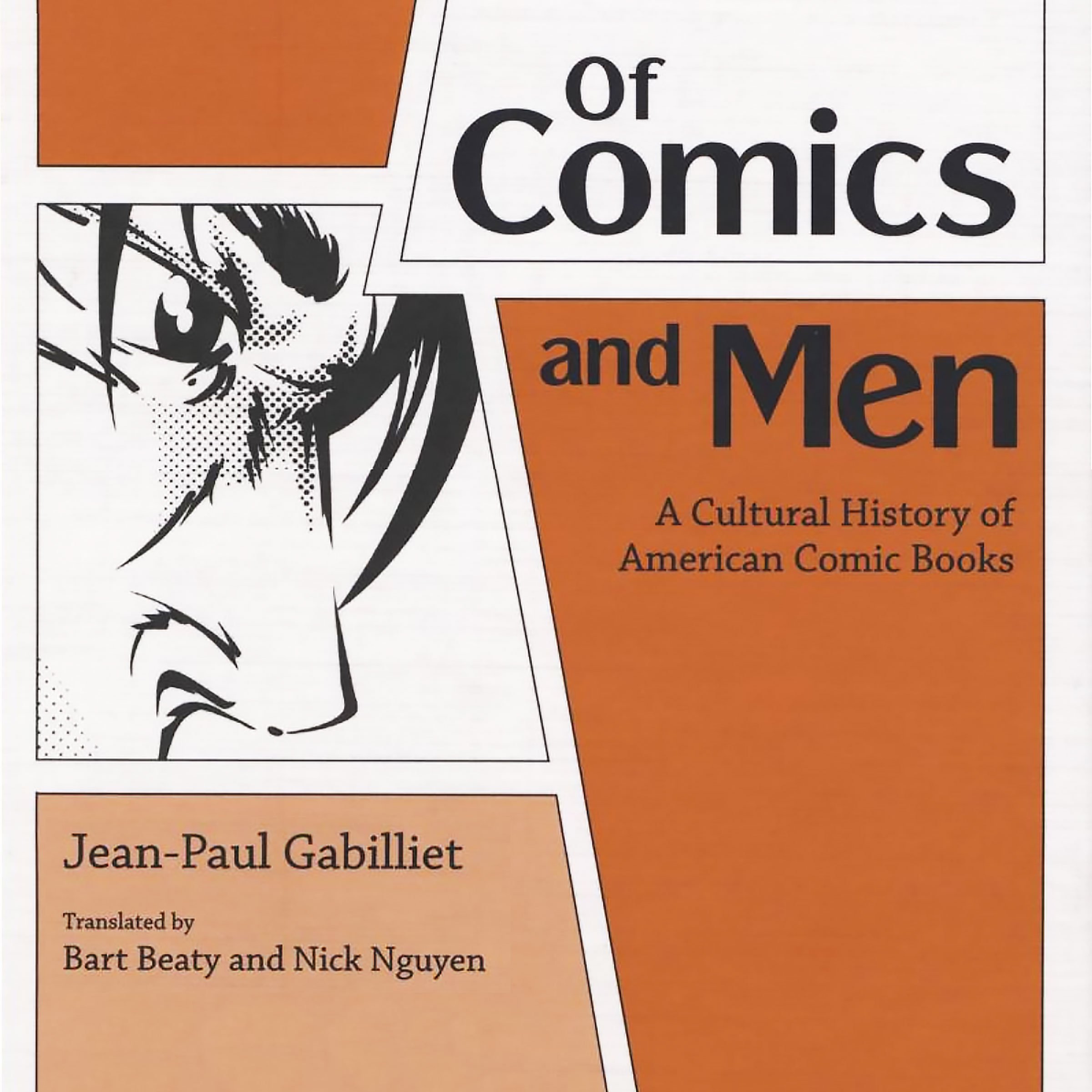 Cover art for Of Comics and Men