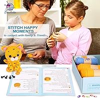 Vista 24 de Kit de ganchillo para principiantes, kit de ganchillo para principiantes para adultos con tutoriales en video paso a paso, kits de animales