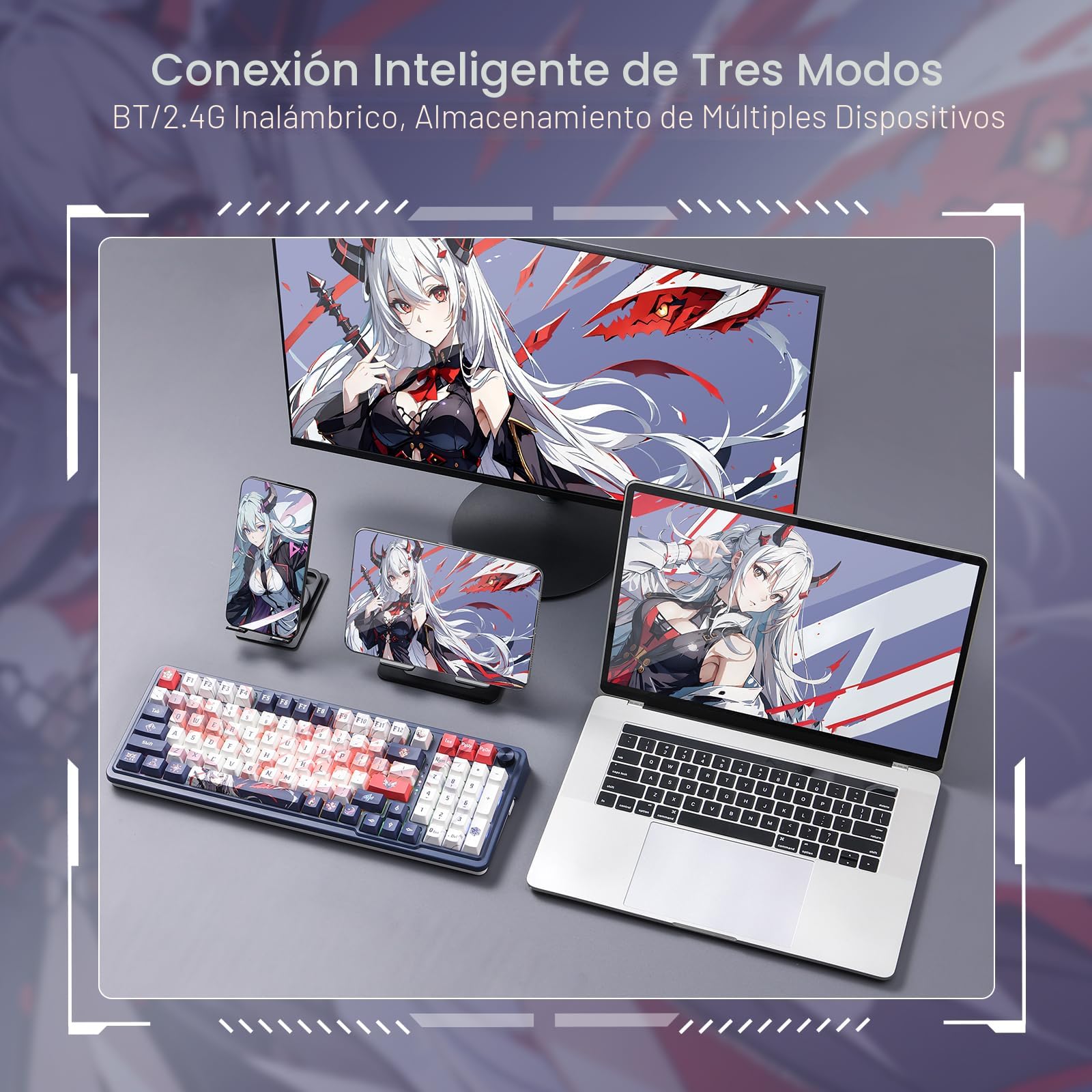 Amazon.com: Redragon K686 PRO SE 98 Teclas Teclado para Juegos RGB