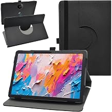MAMA MOUTH 360 Degree Rotating Detachable Case for Doogee U13 Pro Tablet 13.4 Inch Tablet,Black